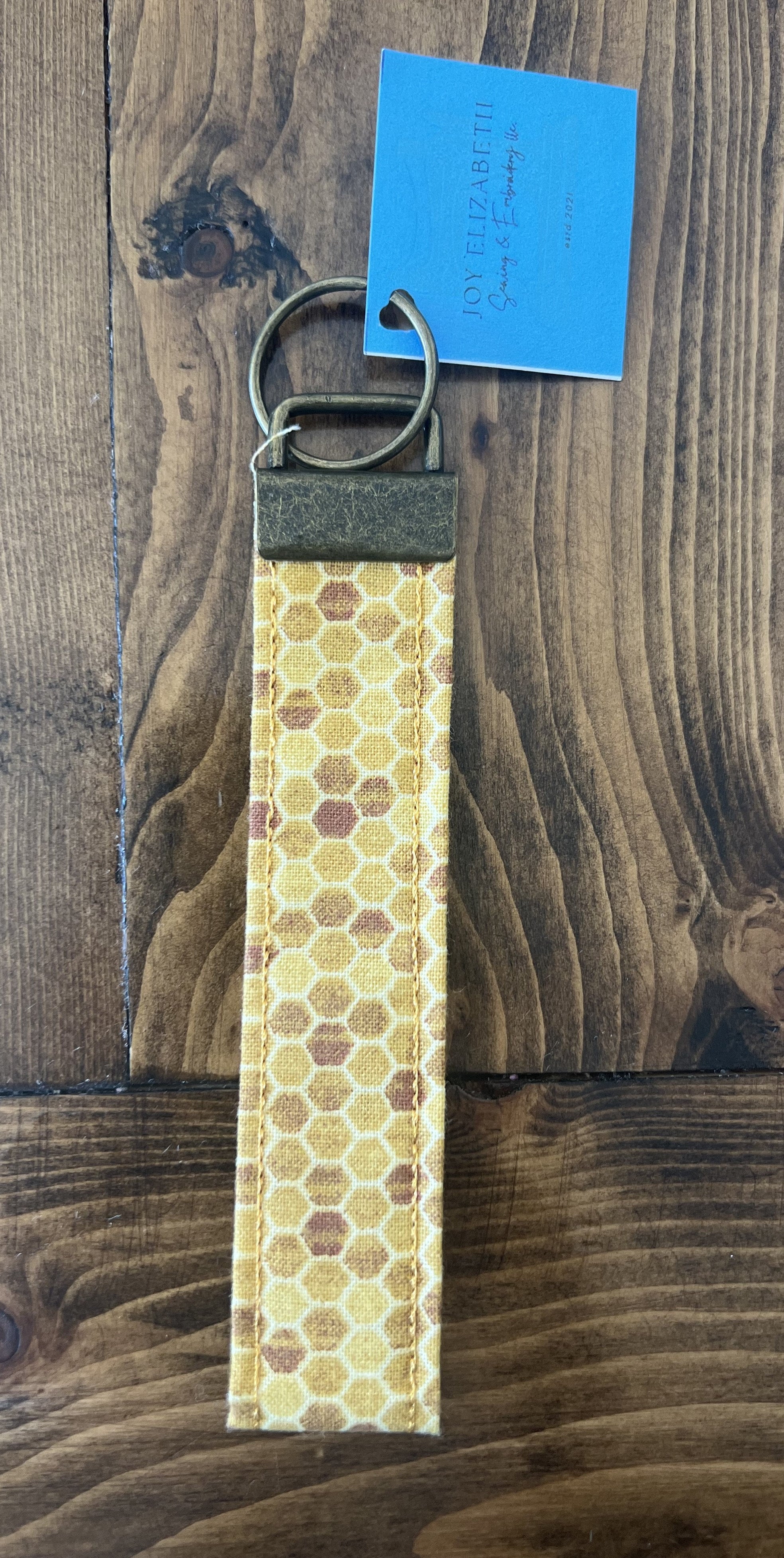 Bee Keychain Sanders Honey Company