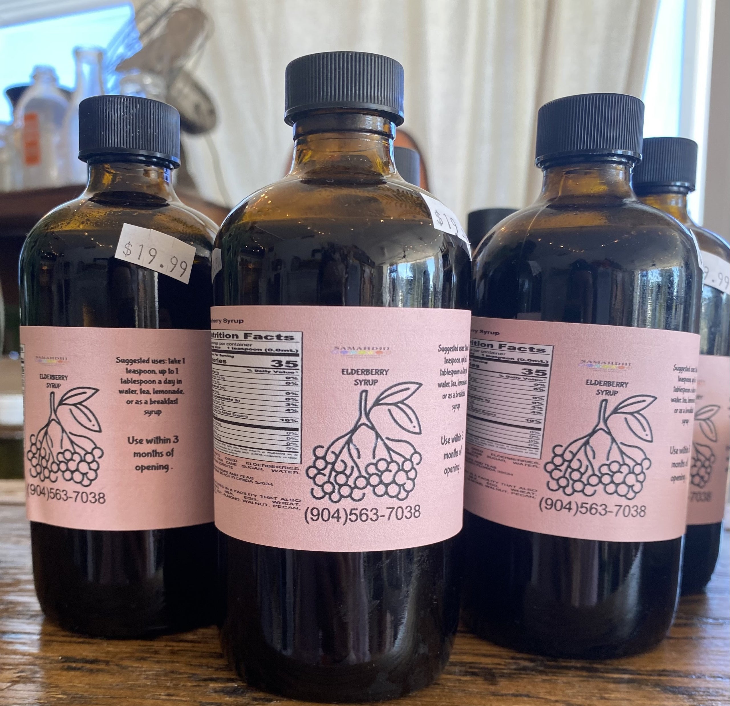 Elderberry Syrup Sanders Honey Company