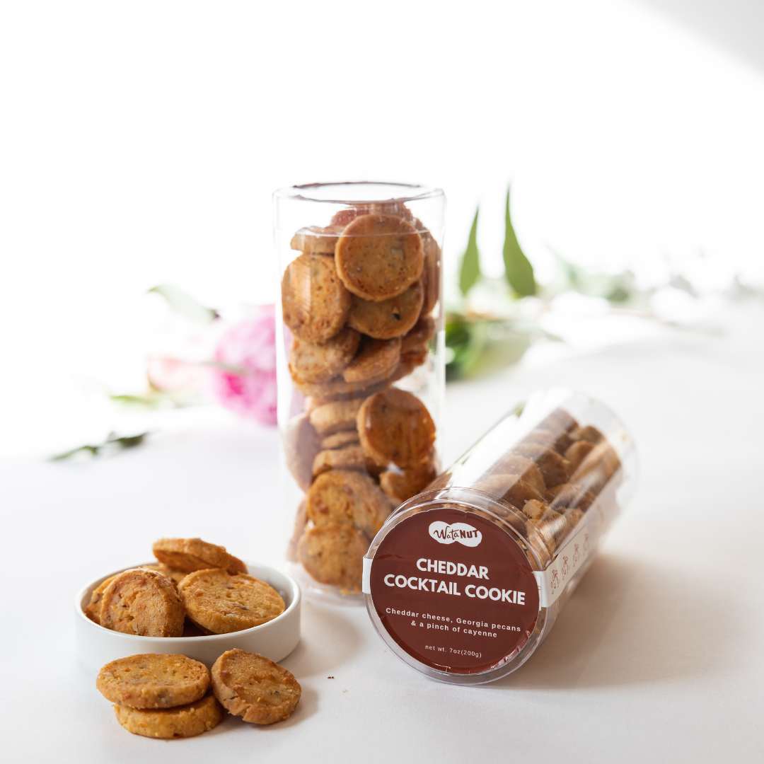 Cheddar Cocktail Cookie Tube 15 Units per Case Sanders Honey Company